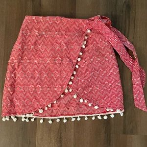 ASOS beach cover up skirt